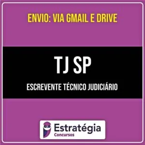 Rateio TJ SP - Escrevente Técnico Judiciário (2026) - ESTRATÉGIA