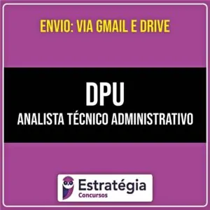 Rateio DPU: Analista Técnico Administrativo 2026 - Estratégia