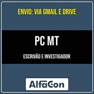Rateio PC MT - Escrivão e Investigador (2026) - ALFACON