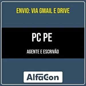 Rateio PC PE - Agente e Escrivão (2026) - ALFACON