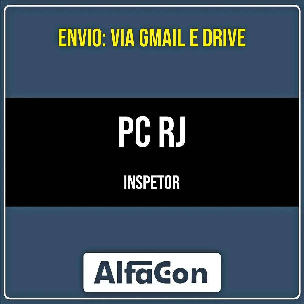 Rateio PC RJ - Inspetor (2026) - ALFACON