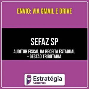 Rateio SEFAZ SP – Auditor Fiscal Gestão Tributária (2026) – ESTRATÉGIA