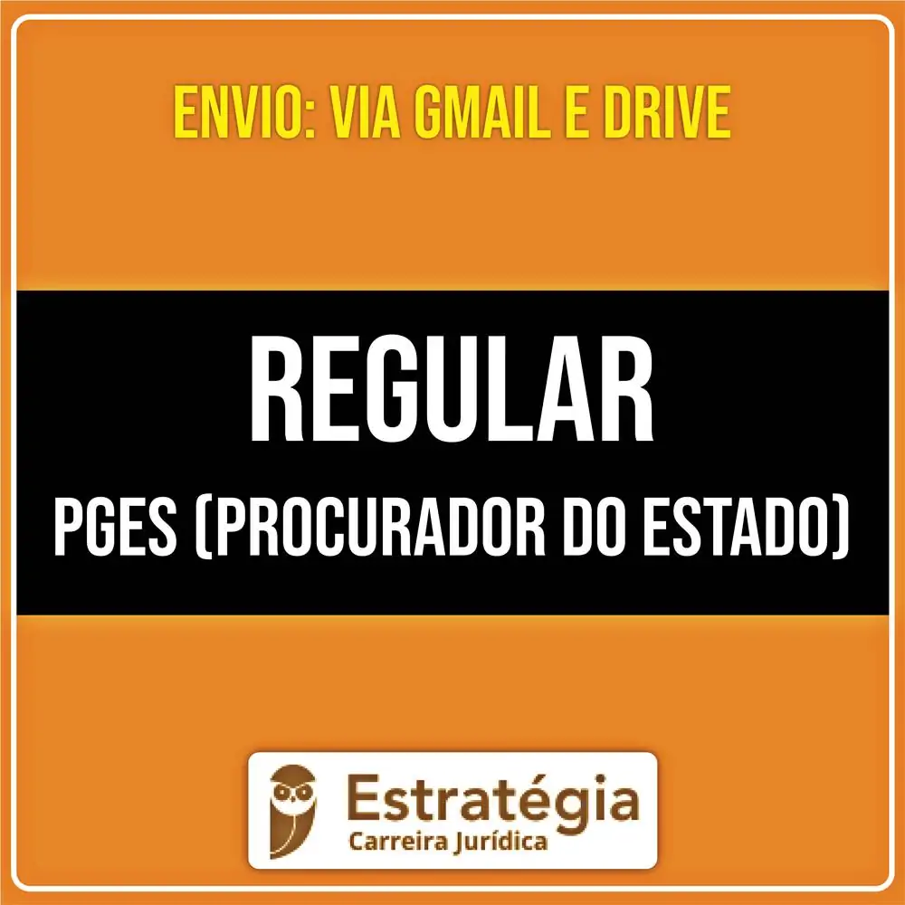 Rateio PGEs - Procurador Estadual - Curso Regular (2026) - ESTRATÉGIA