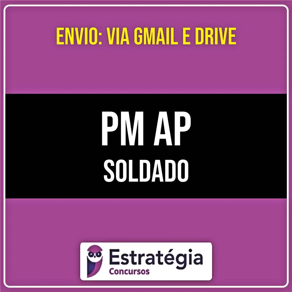 Rateio PM AP - Soldado (2026) - ESTRATÉGIA