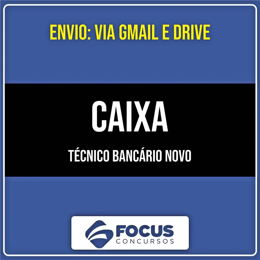 Rateio CEF - Caixa Econômica Federal - Técnico Bancário Novo (2026) - FOCUS