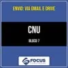 Rateio CNU - Bloco 7: Justiça e Defesa (2026) - FOCUS