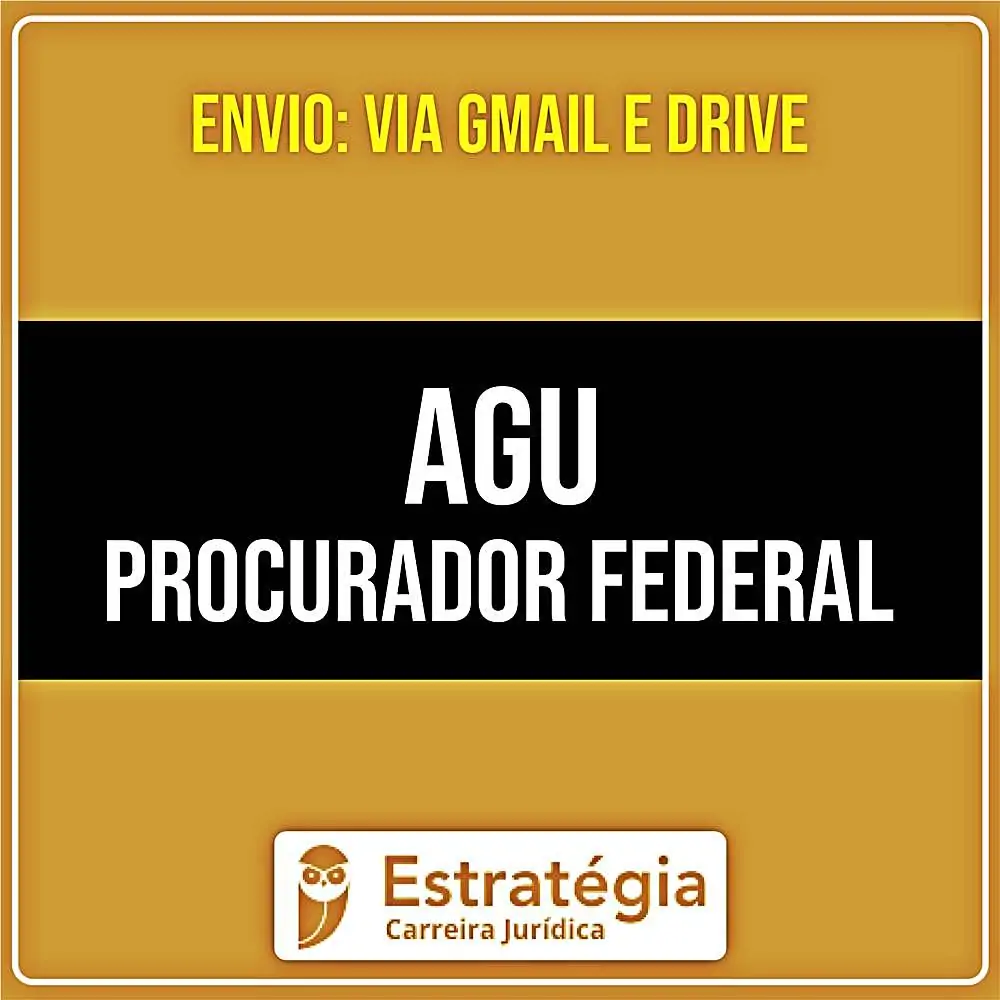 Rateio AGU (Procurador Federal) Pacote Teórico (2026) - ESTRATÉGIA