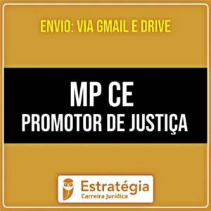 Rateio MP CE (Promotor de Justiça) Pacote Teórico (2026) - ESTRATÉGIA