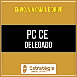 Rateio PC CE (Delegado) Pacote Teórico (2026) - ESTRATÉGIA