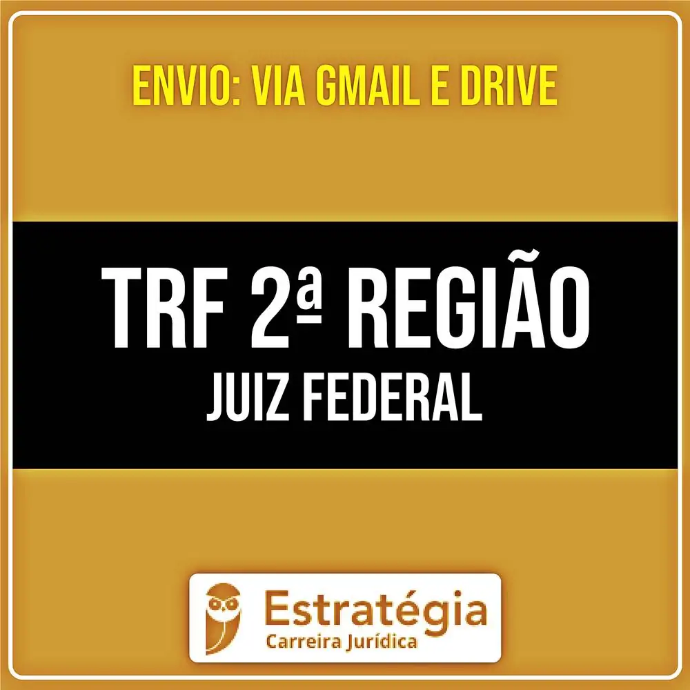 Rateio TRF 2ª Região (Juiz Federal) Pacote Teórico (2026) - ESTRATÉGIA