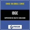 Rateio IBGE - Supervisor de Coleta e Qualidade (2026) - FOCUS