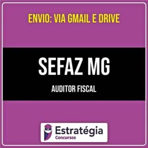 Rateio SEFAZ MG 2026 - Auditor Fiscal (Auditoria e Fiscalização) - ESTRATÉGIA