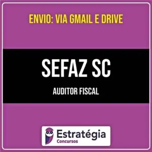 Rateio SEFAZ SC 2026 - Auditor Fiscal (Gestão Tributária) - ESTRATÉGIA