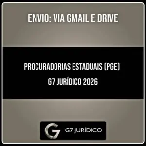 Rateio Procuradorias Estaduais (PGE) 2026 - G7 JURÍDICO
