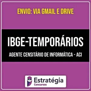 Rateio IBGE (PÓS-EDITAL) 2026 - Agente Censitário de Informática - ESTRATÉGIA