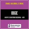 Rateio IBGE PÓS-EDITAL 2026 - Agente Censitário Regional - ACR - ESTRATÉGIA